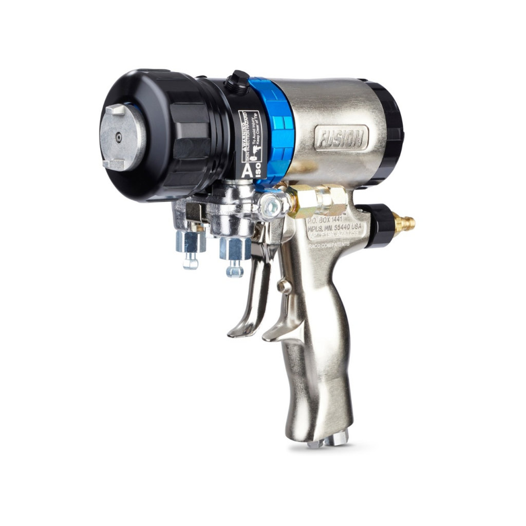 Graco Fusion PC spray gun for polyurea and spray foam