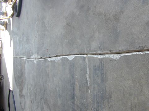 Concrete lifting and leveling with polyurethane foam