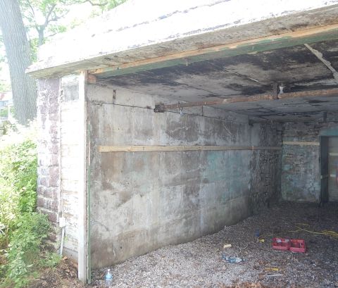 Closed-cell spray foam installation