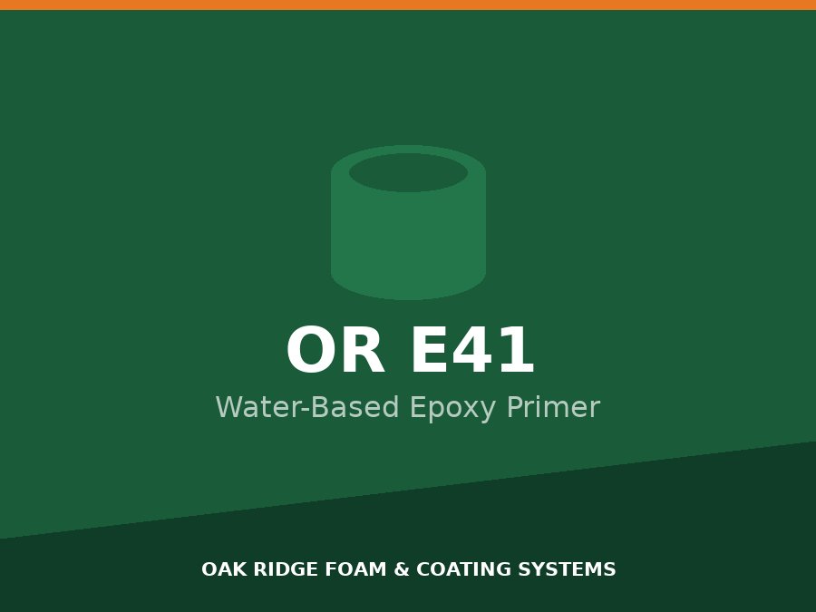 OR-E41 epoxy primer for concrete floors