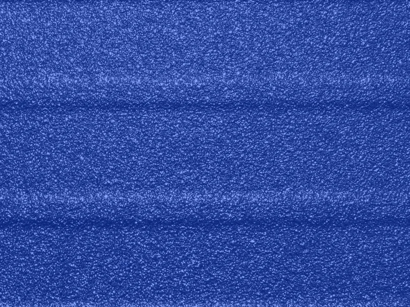 Blue polyurea bed liner color option