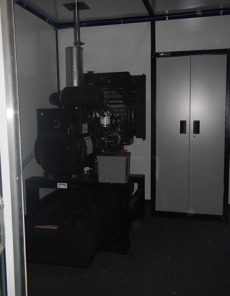 a machine in a room